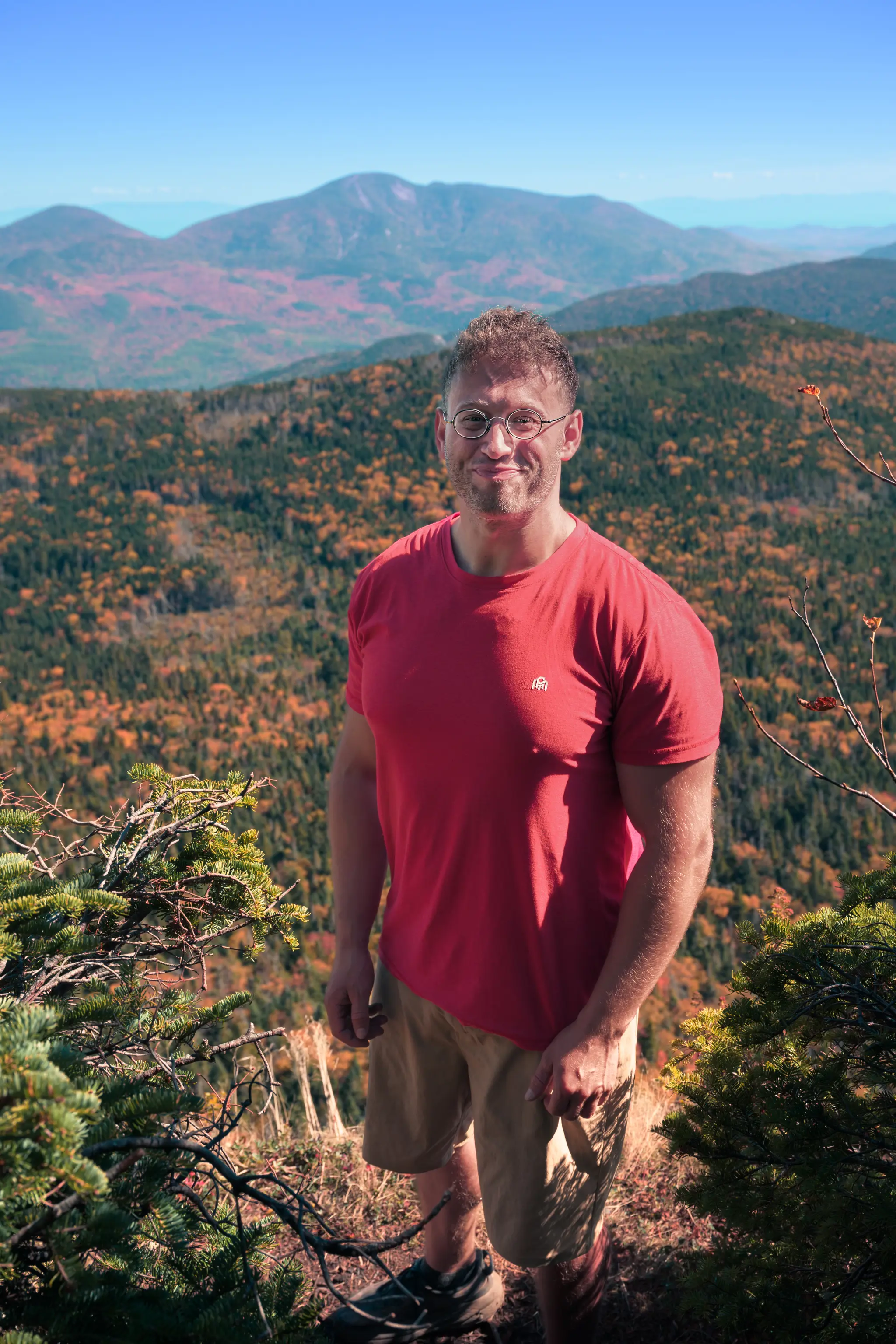 Matt Vegh out in the field